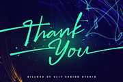 Billock Script font, a Script Font by alit design (Thumbnail 15 of 15)