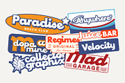 Pickers - Retro Bold Typeface, a Script Font by Any-Type® Foundry (Thumbnail 6 of 9)