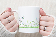 Summer Green Grass Border Clipart, an Illustration by Sublimation Artist (Thumbnail 5 of 6)