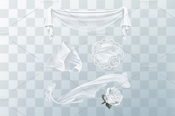 White Cloth With Transparency