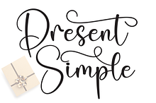 Present Simple | Script Font