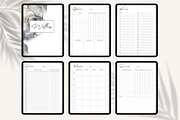 Undated Digital Life Planner iPad, a Templates & Theme by HoneyGlowStudioCo (Thumbnail 5 of 9)