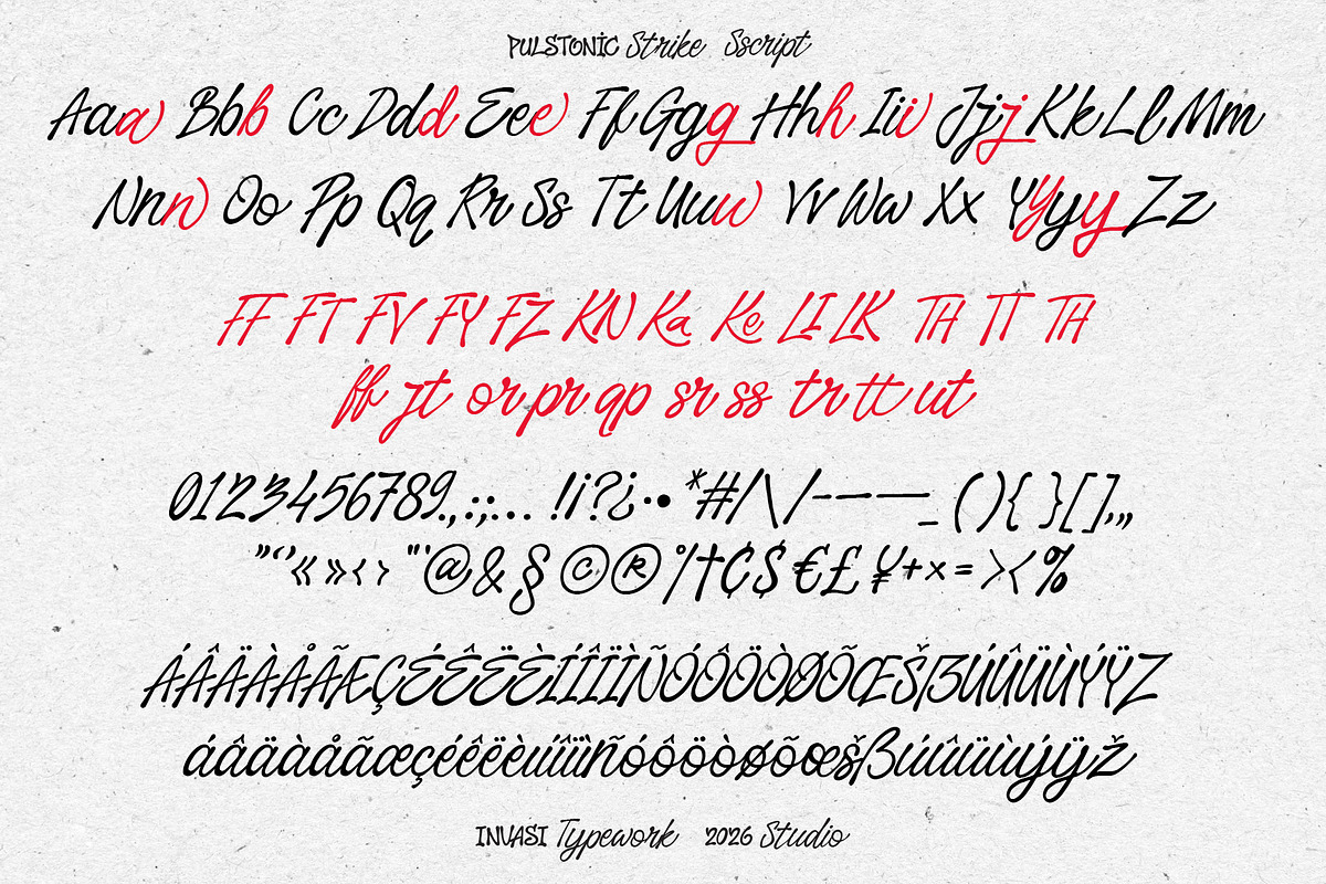 Pulstonic Strike – Urban Font Duo, a Handwritten Font by Invasi Studio (Photo 10 of 10)