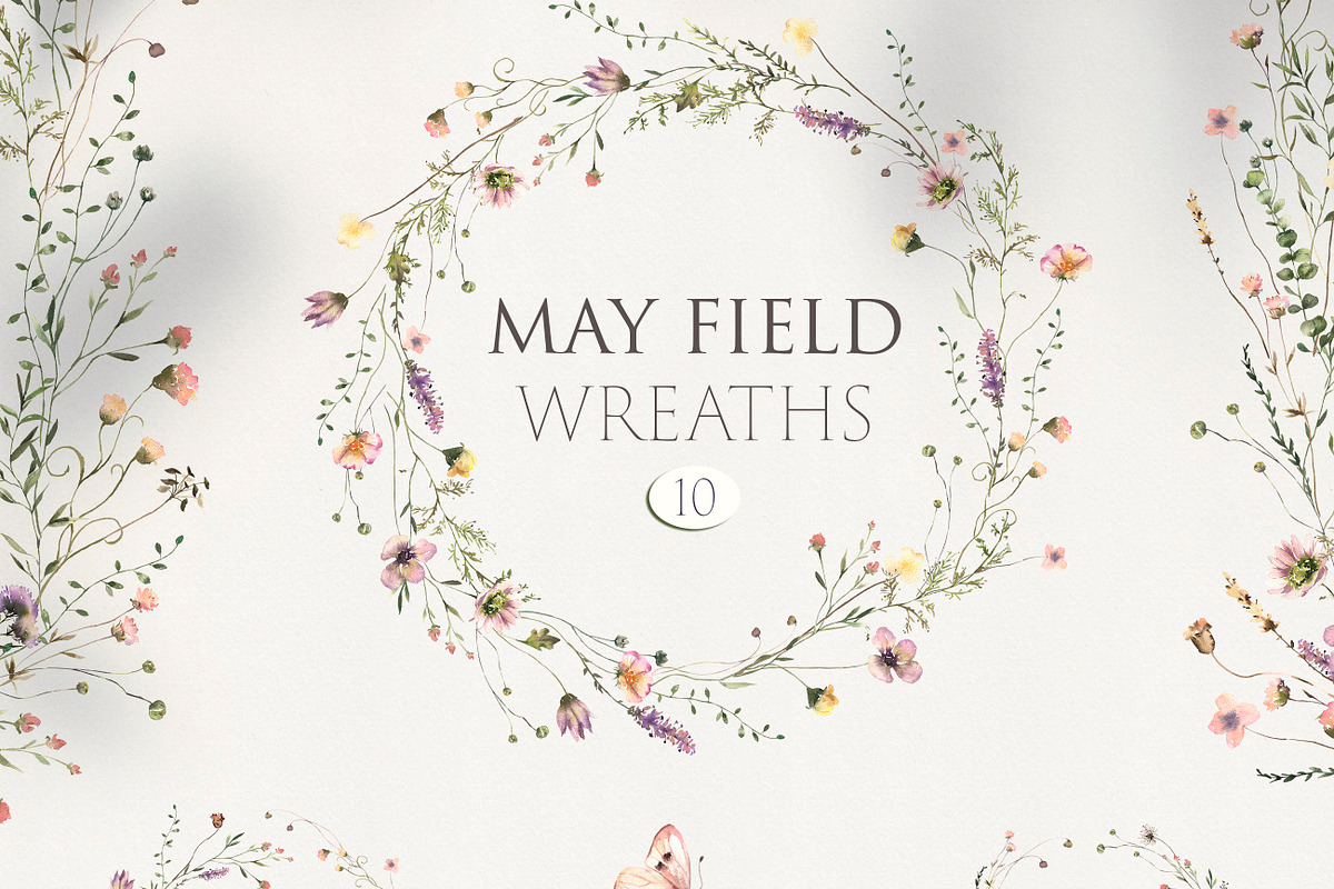 May - Floral Watercolor Collection, a Decorative Illustration by Les Frolova (Photo 9 of 12)