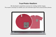Bella Canvas 3021 Pocket Tee Mockups, a Shirt Mockup by Photific (Thumbnail 2 of 6)