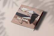 Tri-Fold Square Brochure Mock-up, an Advertising Mockup by Yogurt86 (Thumbnail 3 of 16)