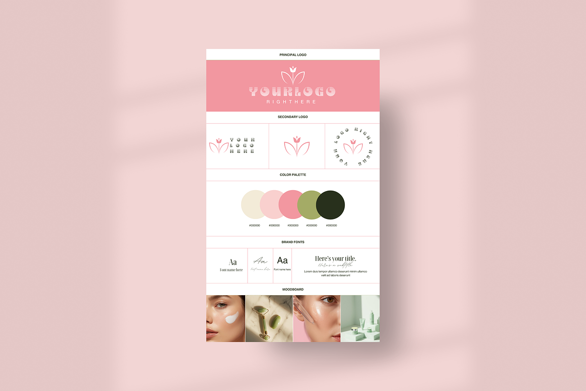 Brand Board Templates, a Branding & Logo Template by My Template Studio (Photo 6 of 10)