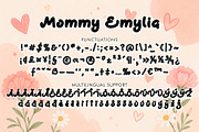 Mommy Emylina, a Handwritten Font by Yoga Letter (Thumbnail 5 of 5)