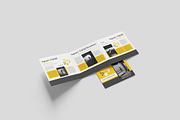 Square Trifold Brochure Mockup PSD, an Advertising Mockup by Indah (Thumbnail 3 of 6)