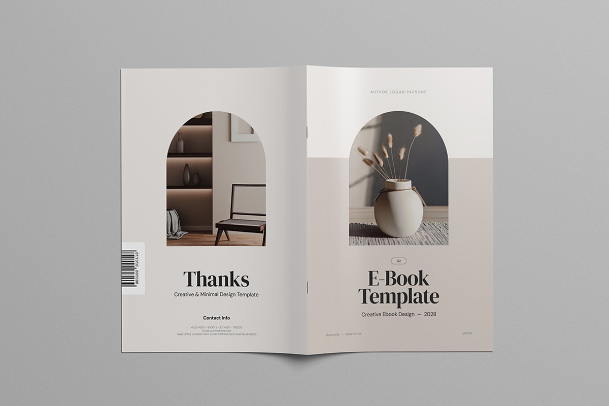 Ebook Template | Word, a Brochure Template by HiveArts (Photo 9 of 9)