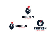 Chicken Meat Shop Logo Template, a Branding & Logo Template by What a Story (Thumbnail 3 of 5)