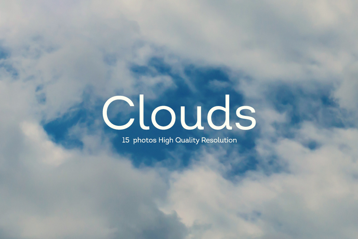 12 Clouds Photography V3 HQ, a Texture Graphic by Zoomin Istanbul (Photo 1 of 5)