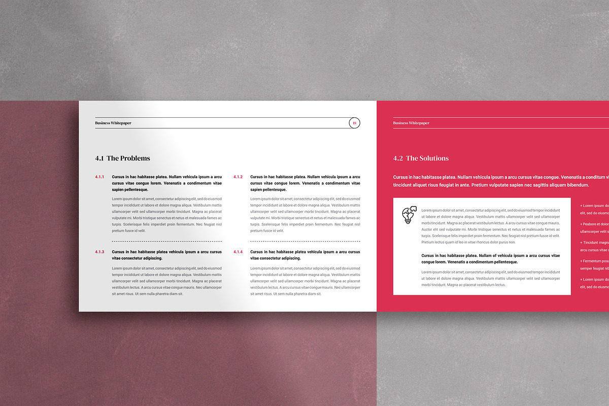 White Paper | Canva, Word, InDesign, a Brochure Template by Orcshape Studio (Photo 8 of 16)