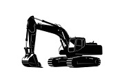 Excavator Construction Vector Bundle, an Illustration by Amazin_art (Thumbnail 49 of 51)