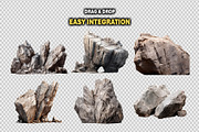 75+ PNG Cutout Isolated Rocks, an Object Graphic by Mikel Blazgad (Thumbnail 3 of 9)