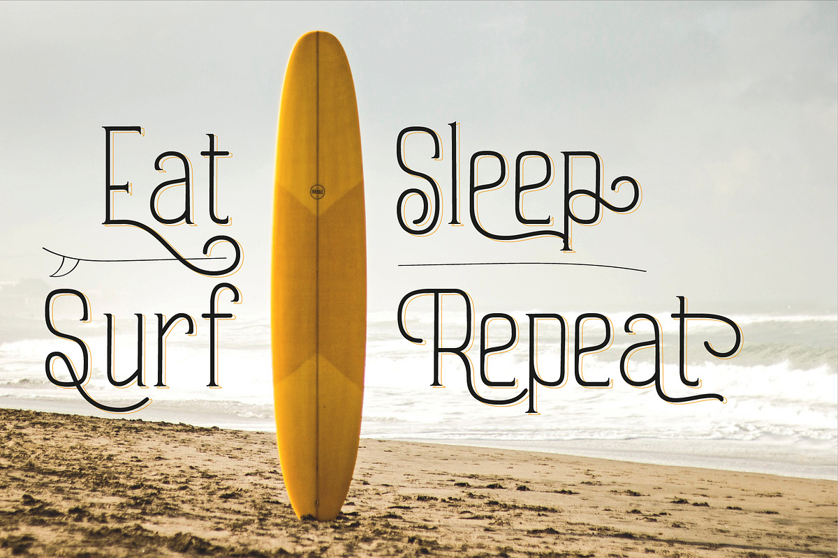 Sand Forest - Retro Display Font, a Sans Serif Font by AuthenType (Photo 9 of 15)