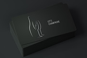 Champagne bottle, an Object Illustration by PushLogo (Thumbnail 1 of 3)