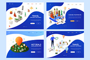Isometric Travel Illustrations, an iPhone Mockup by Boyko Pictures (Thumbnail 7 of 10)