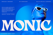 Monic – Modern Serif Font