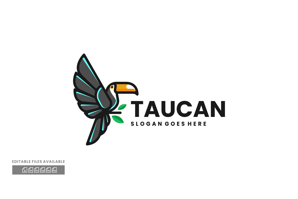 Taucan Simple Mascot Logo, a Branding & Logo Template by ivan_artnivora