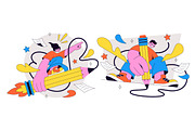 5 Pencil Vector Illustration, an Object Illustration by denayunebgt (Thumbnail 2 of 3)