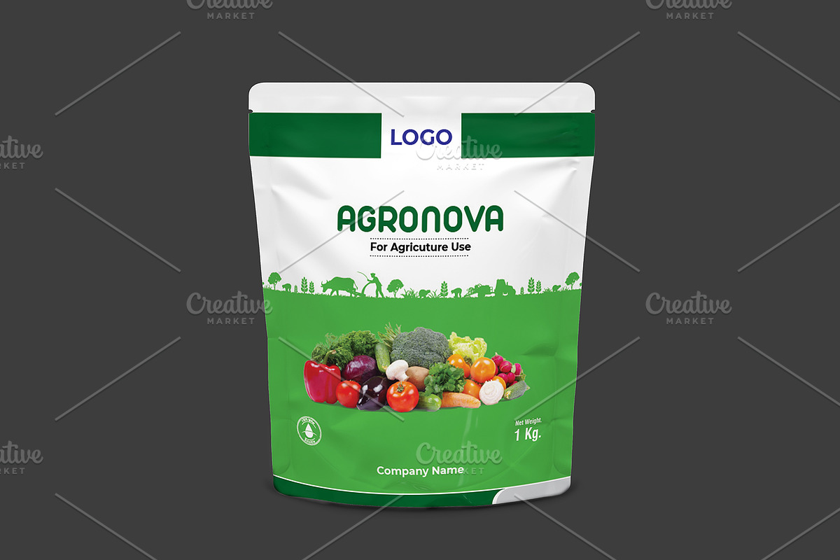 Premium Agricultural Pouch Design, a Branding & Logo Template by Zans Graphic (Photo 4 of 5)