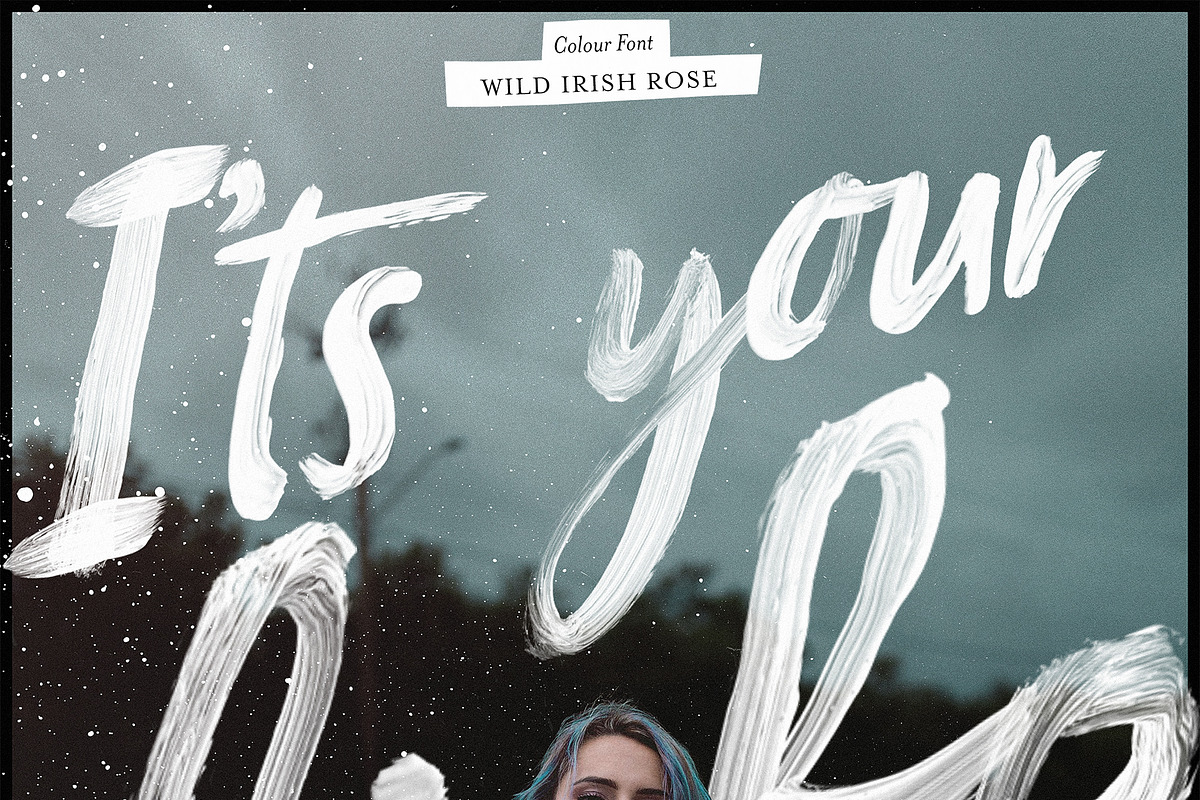 Script font Wild Irish Rose, a Script Font by Itsmesimon (Photo 25 of 25)