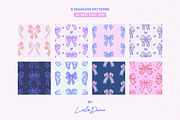 Charming Bows, Patterns & Templates, an Object Graphic by Leila Divine (Thumbnail 13 of 20)