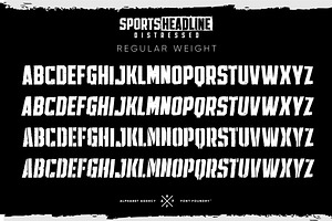 SPORTS HEADLINE DISTRESSED BUNDLE