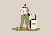 People Traveling Illustration, a Person Illustration by Jump Studio (Thumbnail 3 of 10)