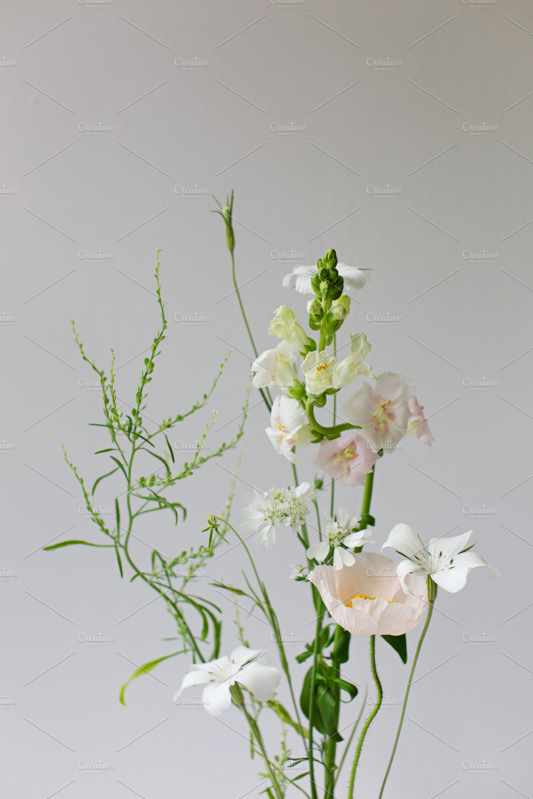 Ikebana flowers featuring flower, bouquet, and still art, a Nature Photo by Light & Grace
