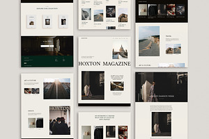 Hoxton Squarespace Website Template