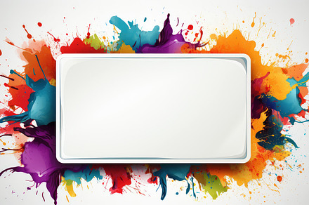 White frame, space for copy paste, a, an Arts & Entertainment Photo by Perpis