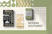 Modern Southwest | Patterns, a Pattern Graphic by The Collective Studio (Thumbnail 1 of 8)