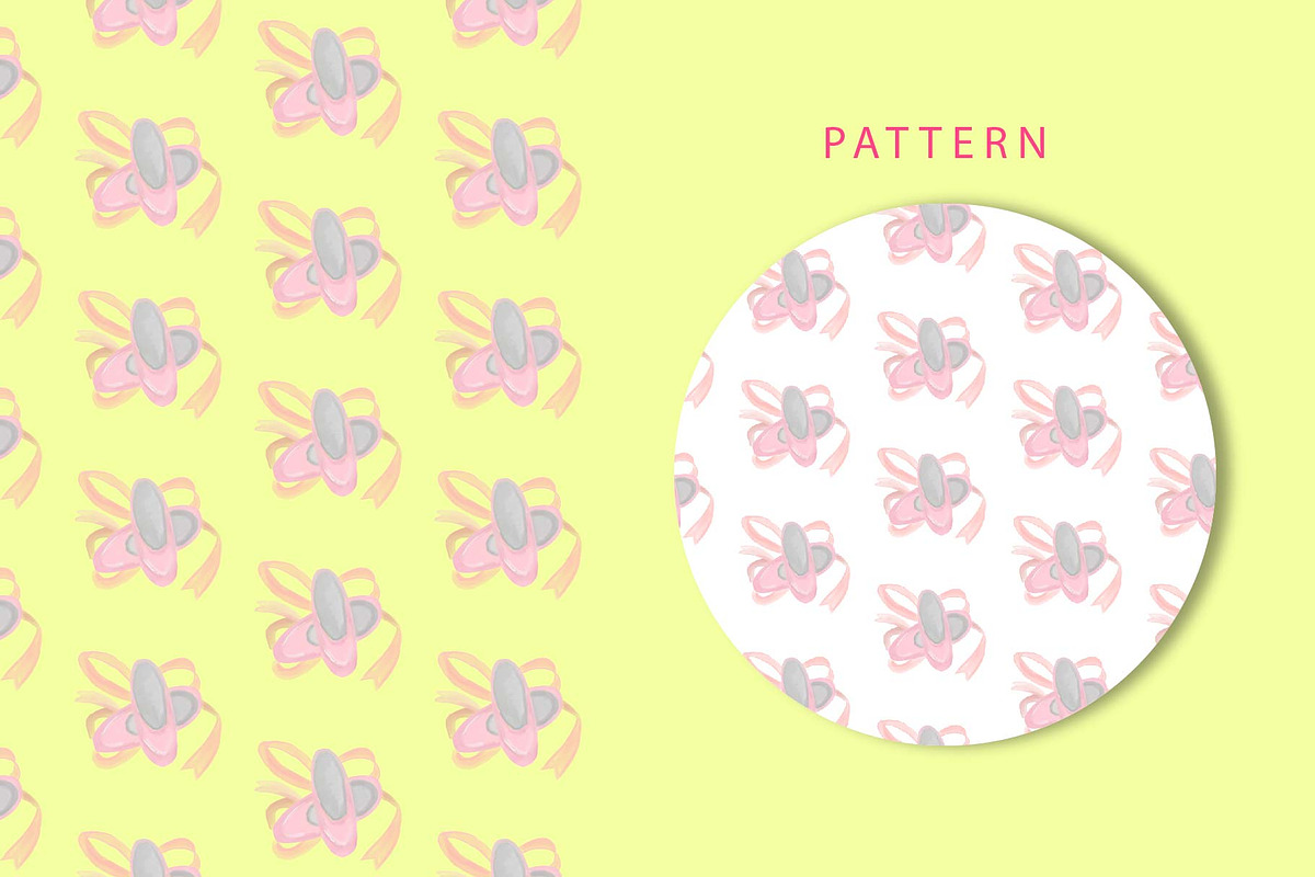 Painting Ballerina Shoes Bundle, a Background Graphic by bungamustia (Photo 7 of 13)