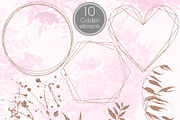 Watercolor floral fashion clipart, an Illustration by KarinkaBU (Thumbnail 4 of 9)