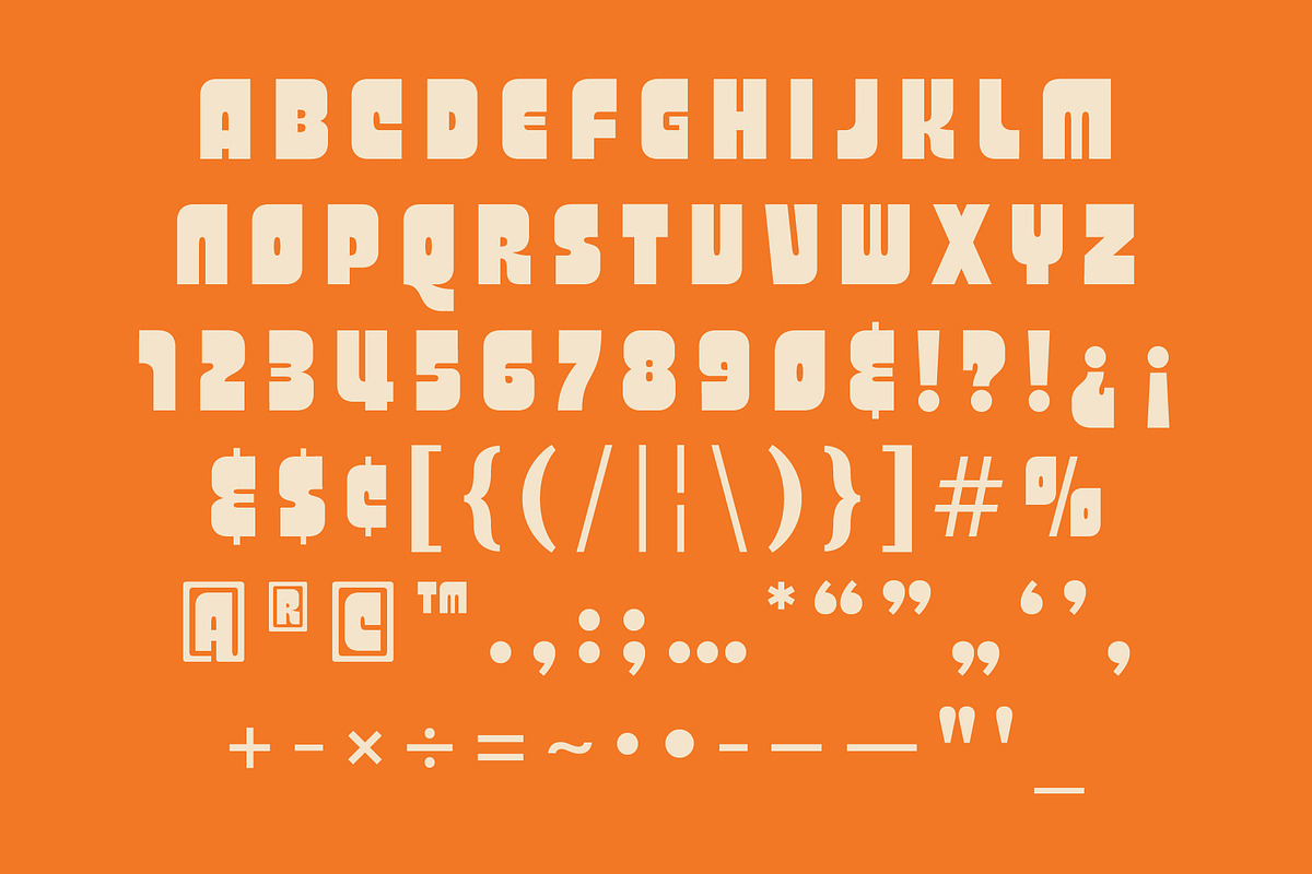 Bayba - A Fun 60s Font, a Sans Serif Font by The Type Fella (Photo 2 of 7)
