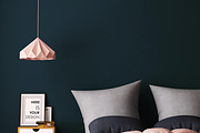 8 mockups posters in the bedroom, a Print Template by FilL239 (Thumbnail 8 of 9)