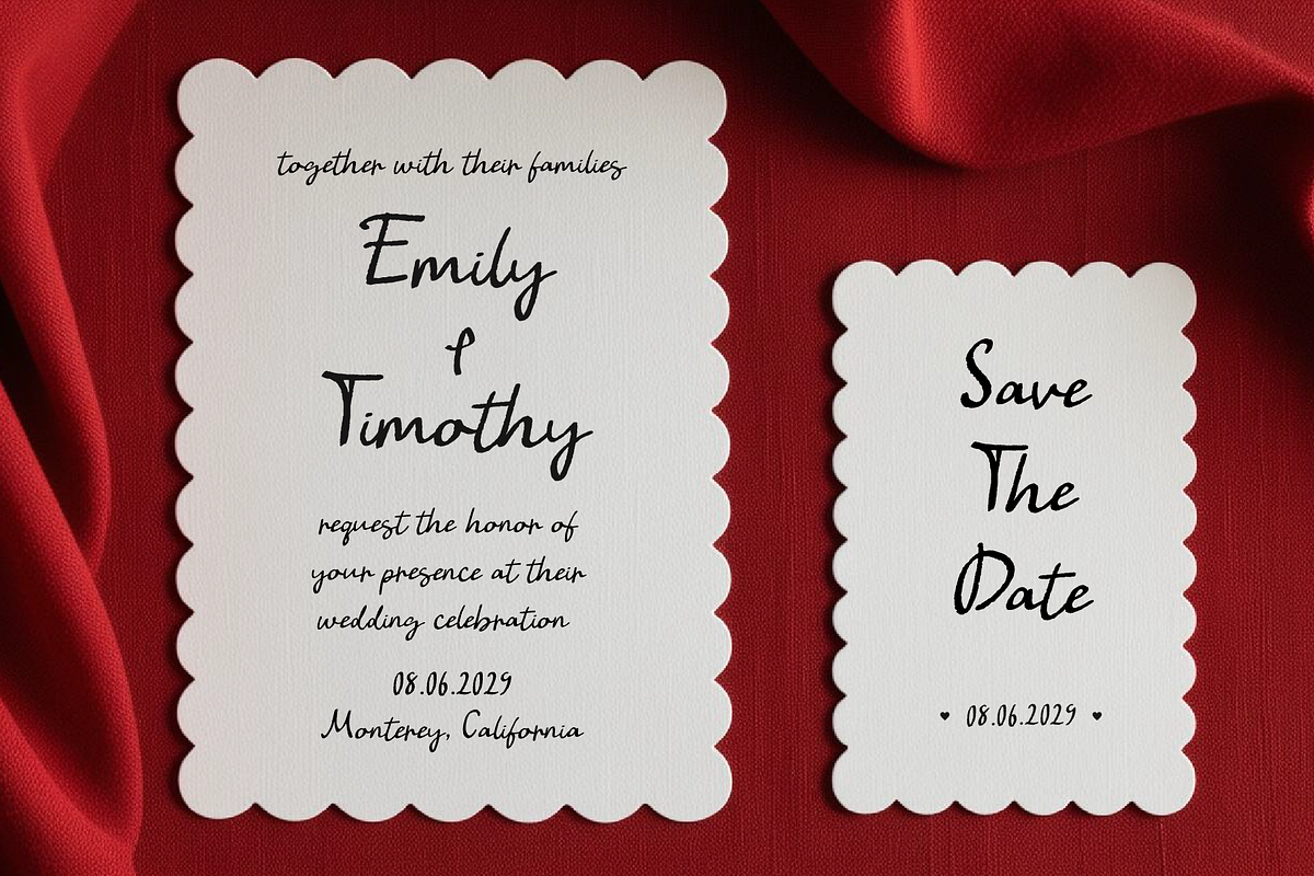 Bon Appetit Darling Pencil Script, a Handwritten Font by Kaya Fonts (Photo 30 of 44)