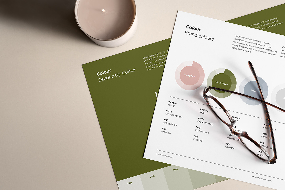 SANTONA / Brand Guidelines, a Brochure Template by Circular (Photo 2 of 11)