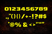 DotBlock Brutalist, a Blackletter Font by Art StoreID (Thumbnail 3 of 13)