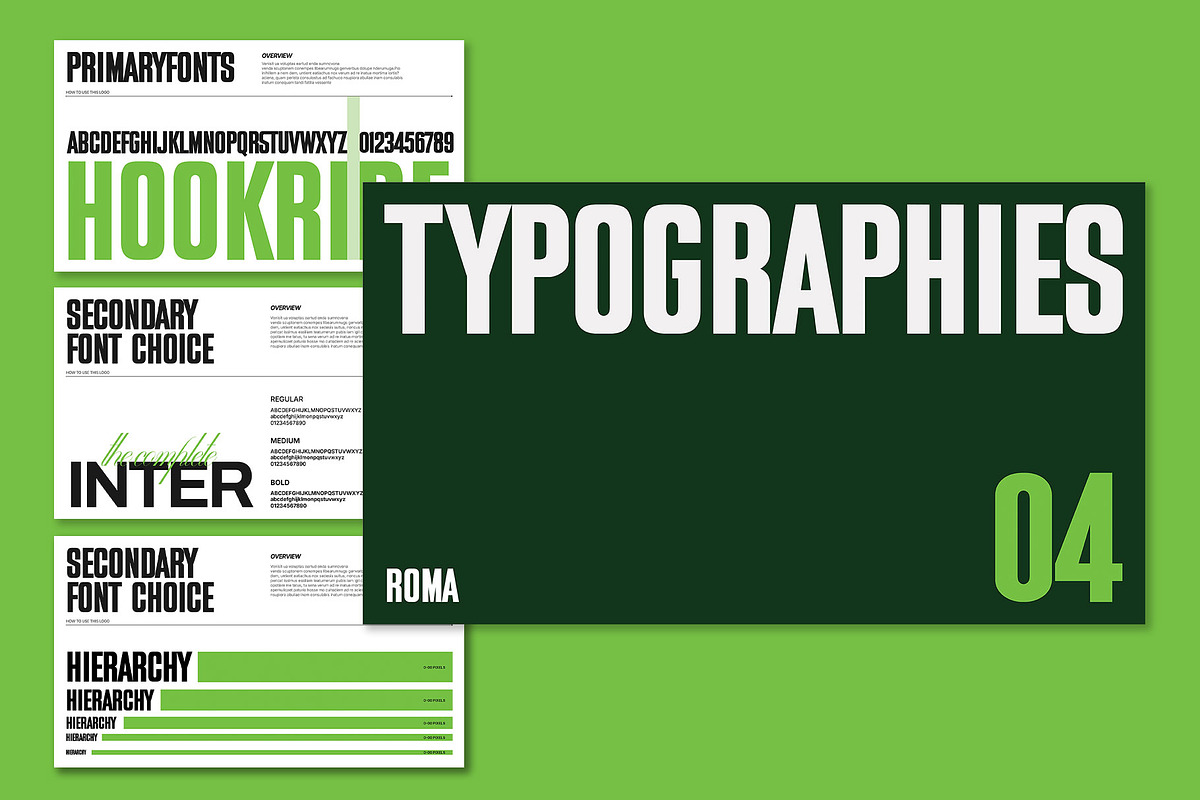ROMA | Creative Brand Guidelines, a Branding & Logo Template by Templeste (Photo 7 of 8)