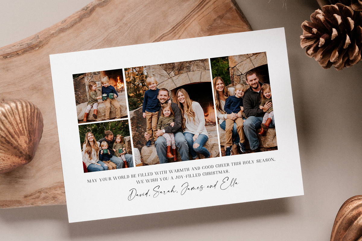 Christmas Card Template CD205, a Card Template by Salsal Design (Photo 4 of 4)