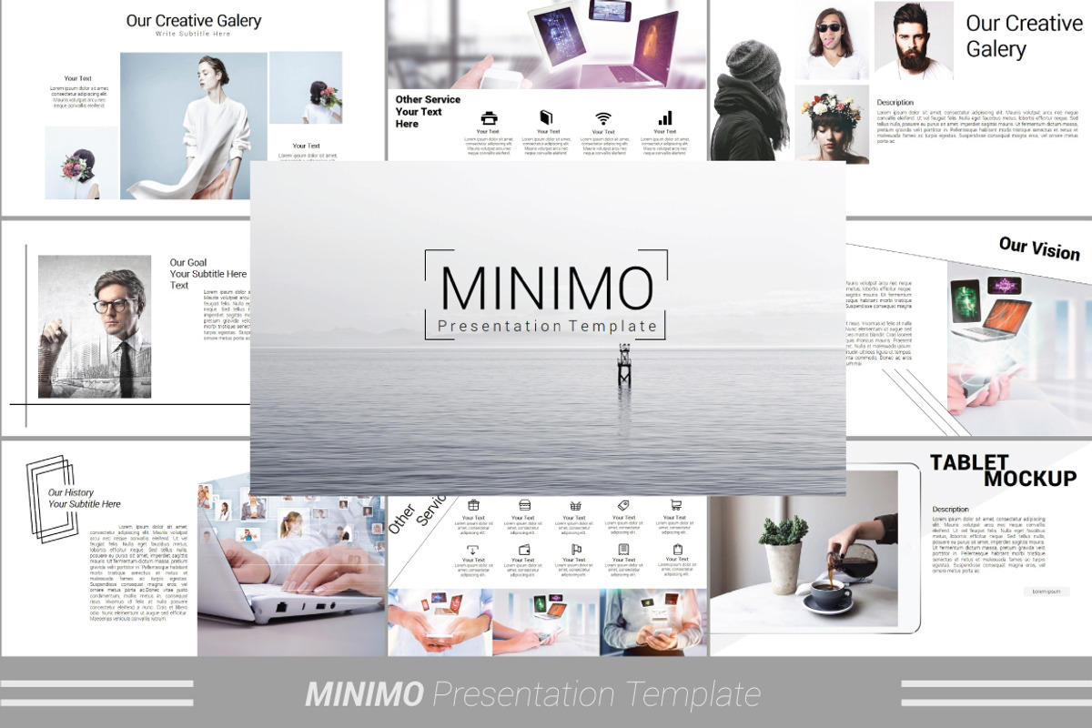 MINIMO Keynote Template, a Presentation Template by Presentation Official (Photo 1 of 8)