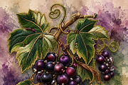 Beaded Grape Cluster PNG, an Object Graphic by The Edit (Thumbnail 3 of 3)