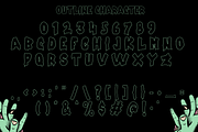 Creepy Spooky - Halloween Font, a Font by Arendxstudio (Thumbnail 9 of 11)