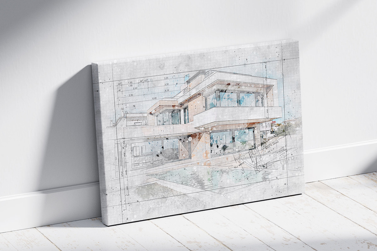 Arch Sketch Photo Effect Template, an Action Add-On by MRI STUDIO (Photo 3 of 33)