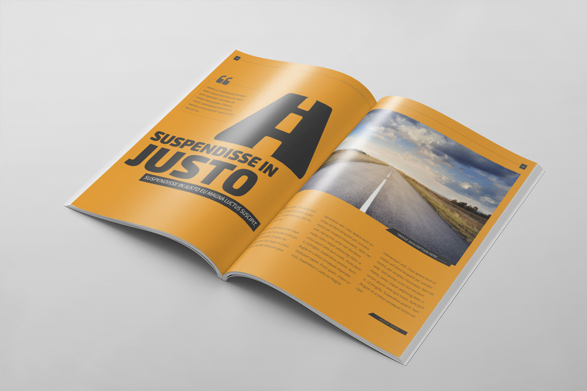 Magazine Template 64, a Magazine Template by pmvch (Photo 11 of 11)