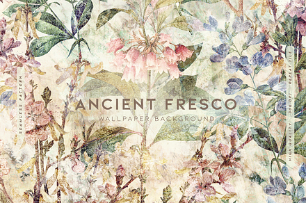 Ancient Fresco, a Wallpaper Graphic by MalyskaStudio