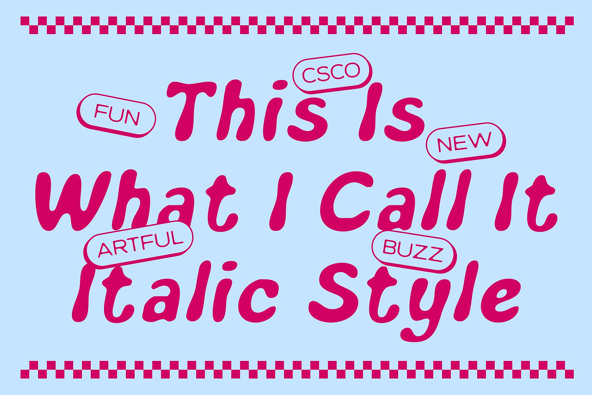 Carlise Blur, a Sans Serif Font by Craft Supply Co. (Photo 2 of 8)